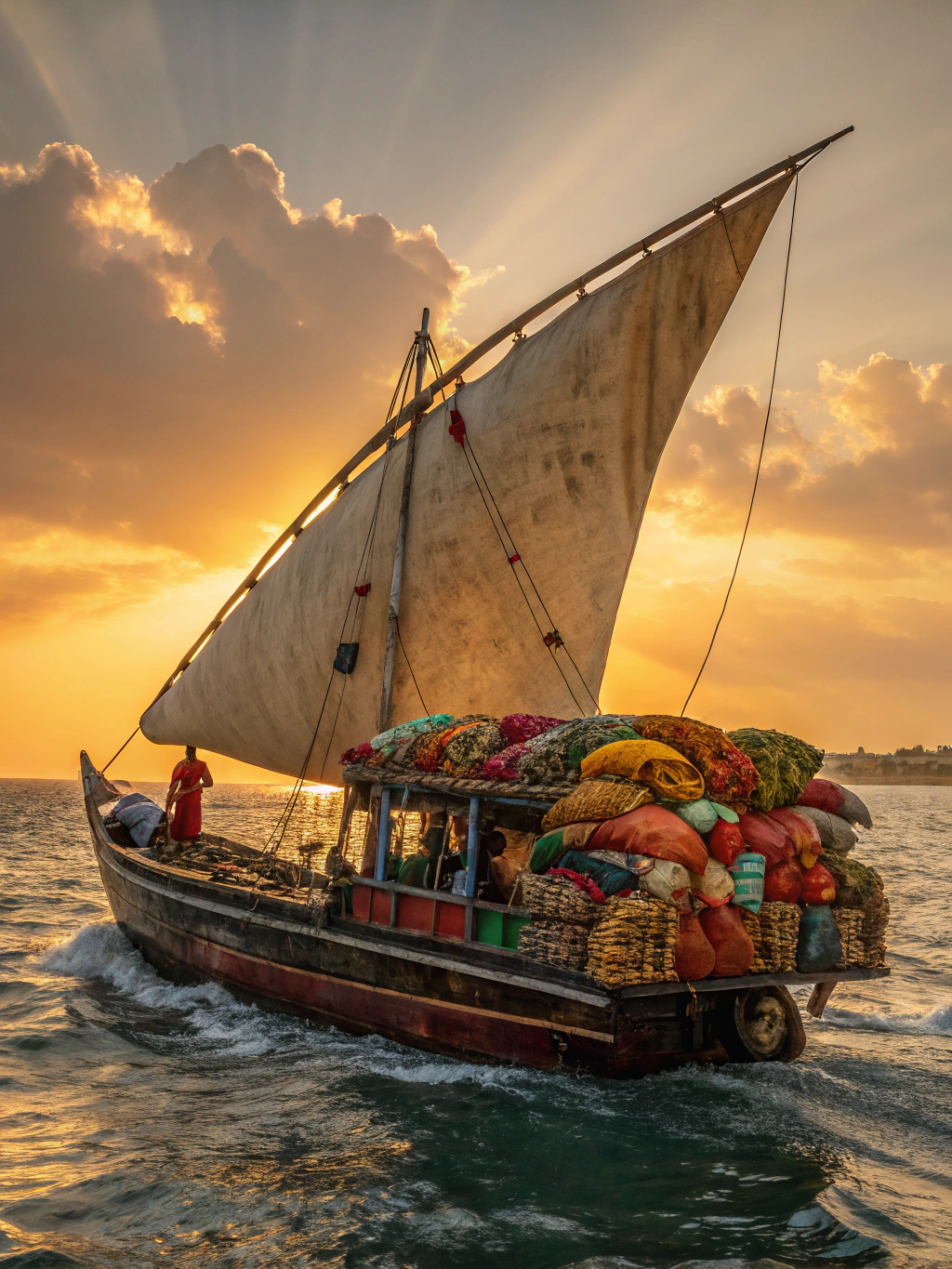 Diani Beach Sunset Dhow